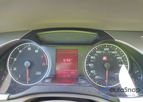 2011 Audi A4 2.0T Premium from USA, damaged, VIN WAUBFAFL8BA112716